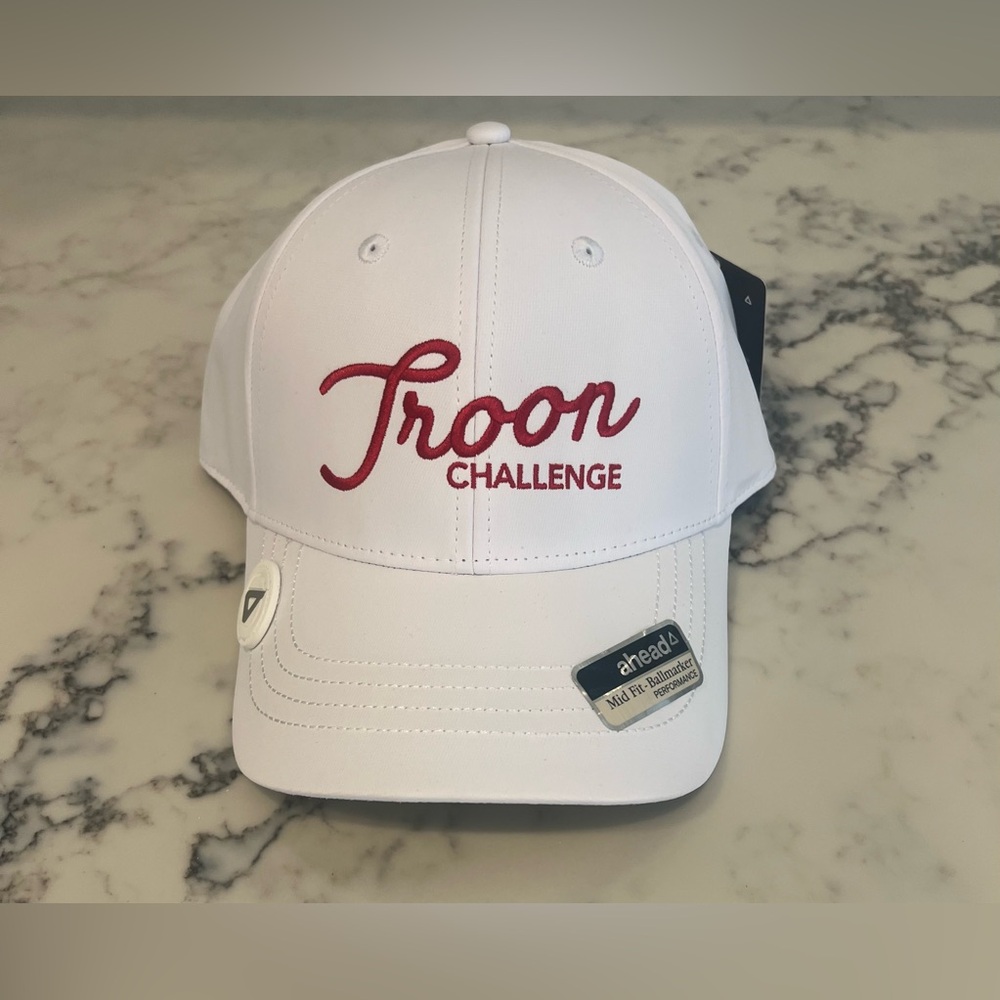 Troon Challenge Embroidered Golf Hat Adjustable New With Tags